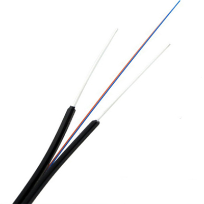 FTTH LSZH 재킷 G657A 광섬유 케이블 GJXH / GJXFH 플랫 케이블