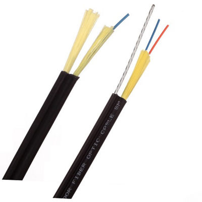 G652D G655 G657A 단일모드 FRP KFRP FTTH 드롭 케이블
