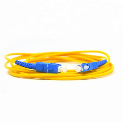 SC / UPC 1 코드 단일모드 섬유 패치 코드에 대한 FTTH 점퍼 SC / UPC