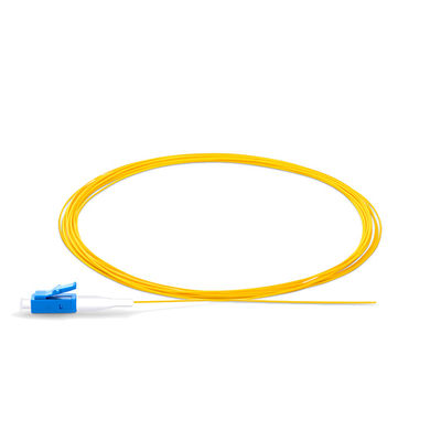 1m 길이 SC APC G652D 0.9 밀리미터 광섬유 땋아 늘인 머리