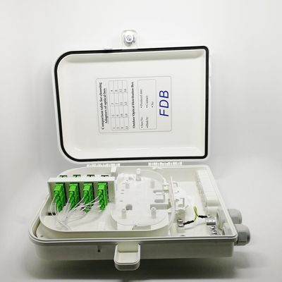 FTTX는 16개 공급 장치 케이블 포트 방수 광섬유 접속 상자를 네트워킹합니다