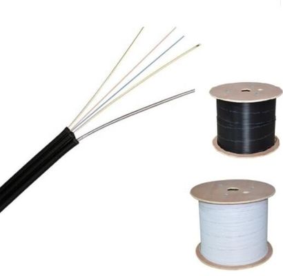 1 2 4 핵심 FTTH G657A1 G657A2 G652D 평평한 하락 광섬유 케이블