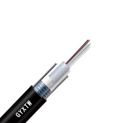 GYXTW 단일모드 무장한 광섬유 지원 케이블 4 핵심