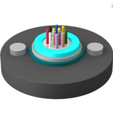 GYXTW 섬유 옵틱 케이블 단일모드 2-12cores 유니 튜브 경무장 케이블