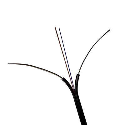 FTTX FTTH FTTP 1Core 2Core 4Core G657A1 실내 광 섬유용 드롭 케이블