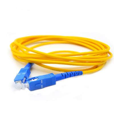 SC / UPC 1 코드 단일모드 섬유 패치 코드에 대한 FTTH 점퍼 SC / UPC