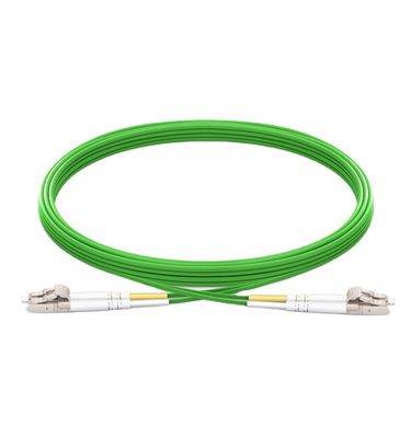 LSZH PVC는 3M 단순한 LC APC 단일모드 섬유 패치 코드를 입힙니다