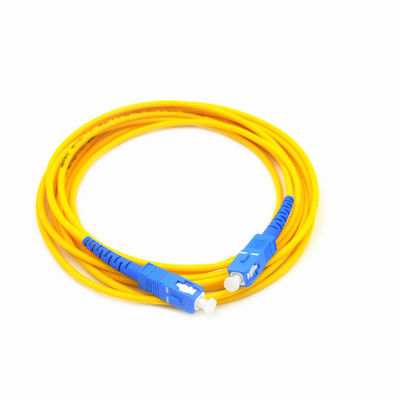 단일모드 G652d 2.0 밀리미터 LC SC 섬유 패치 케이블