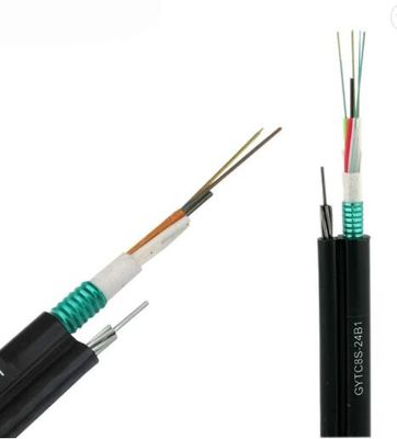 자립하 GYTC8A GYTC8S 12 24 96 핵심 공기 광섬유 케이블