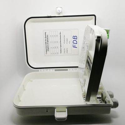 FTTX는 16개 공급 장치 케이블 포트 방수 광섬유 접속 상자를 네트워킹합니다