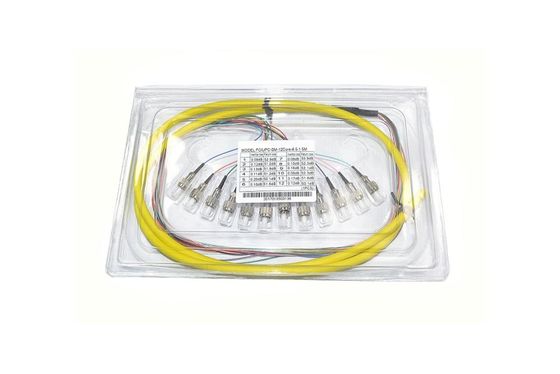 FOC LC SC APC UPC 8시 12분 칼라리본 파이버 피그테일