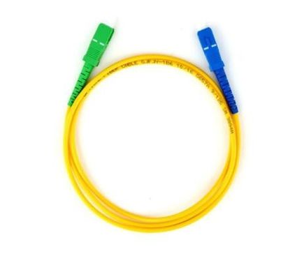 SC UPC APC G652D G657A PVC LSZH는  광섬유 패치 코드를 특화했습니다