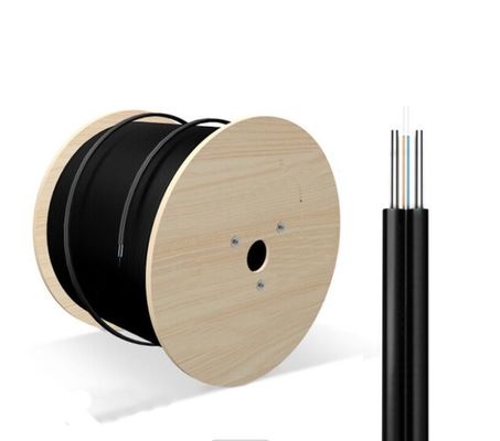 LSZH 재킷과 실내 FTTH 광 섬유용 드롭 케이블 2 4 6 8 12 16 24 핵심