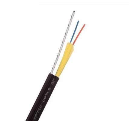 2 핵심 자립하 타이트 버퍼 라운드 FTTH 드롭 케이블