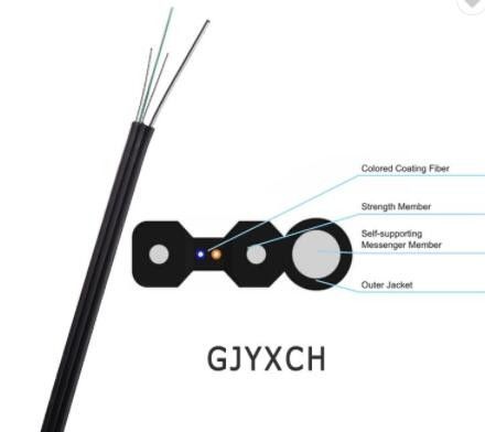 단일모드 GJXFH GJXH FTTH 광섬유 패치 코드