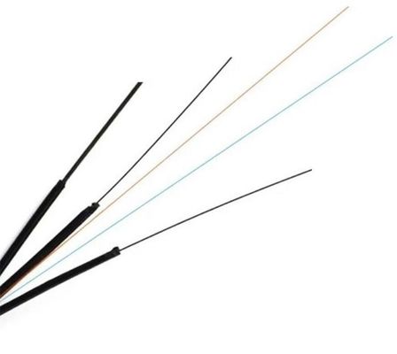 떨어지는 메신저를 가진 낮은 마찰 LSZH 칼집 FTTH 편평한 광섬유 케이블