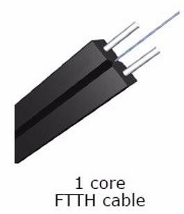 실내 옥외 1개의 핵심 FTTH 하락 케이블 G657A1 G657A2 G652D