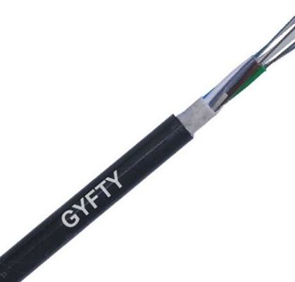 24 48 코어 FRP 강도 회원이 있는 야외 GYFTY 섬유 케이블
