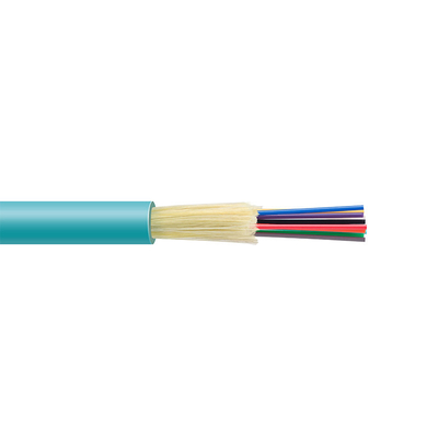 공기이고 도관을 위한 FTTH 타이트 버퍼 실내 광섬유 케이블 24 핵심 GJFJV