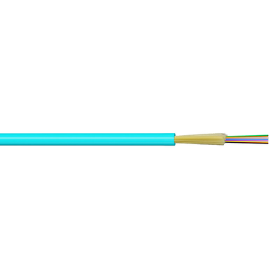 공기이고 도관을 위한 FTTH 타이트 버퍼 실내 광섬유 케이블 24 핵심 GJFJV