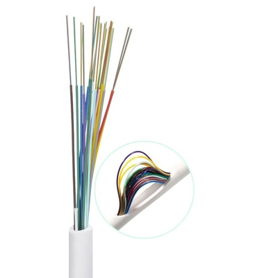 실내 유전성 광섬유 케이블, 24 72 핵심 FTTH 광섬유 케이블