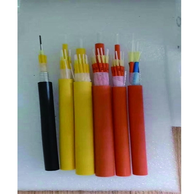 GJFJV 단순한 타이트 버퍼 멀티 모드 광섬유 옵틱 케이블 10 밀리미터 PVC / LSZH 덮개