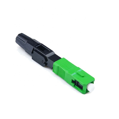 FTTH 드롭 케이블 전계 종료 동안 SC APC UPC 광섬유 빠른 연결기