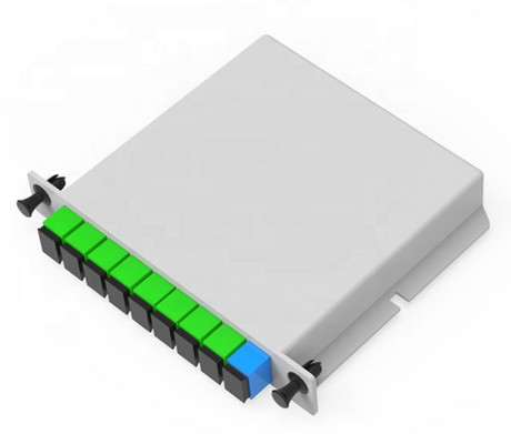 SC / APC 연결기 FTTH 카세트와 FTTH 1x12 PLC 분배기 광섬유